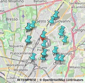 Mappa Via Privata Alfredo Soffredini, 20100 Milano MI, Italia (1.664)
