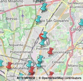 Mappa Via Privata Alfredo Soffredini, 20100 Milano MI, Italia (3.0435)