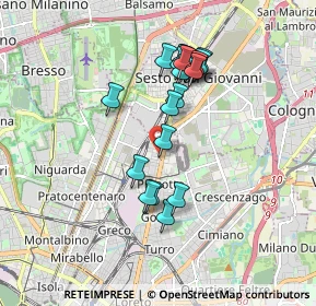 Mappa Via Privata Alfredo Soffredini, 20100 Milano MI, Italia (1.563)