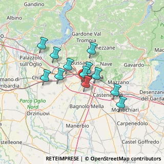 Mappa Via Bruno Buozzi, 25125 Brescia BS, Italia (10.5475)
