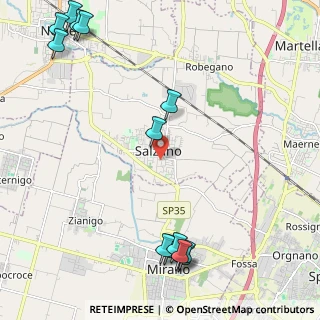 Mappa Via Gagliardi Vincenzo, 30030 Salzano VE, Italia (3.01308)
