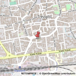 Mappa Via D'Azeglio Massimo, 1, 24047 Treviglio, Bergamo (Lombardia)