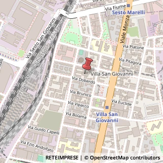 Mappa Via Doberd?, 16, 20126 Milano, Milano (Lombardia)
