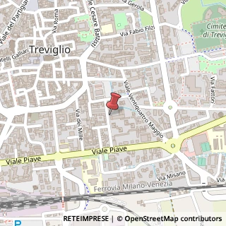 Mappa Via Dalmazia, 7, 24047 Misano di Gera d'Adda, Bergamo (Lombardia)