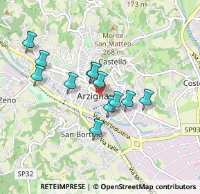 Mappa Via Michelangelo Cardina, 36071 Arzignano VI, Italia (0.7275)