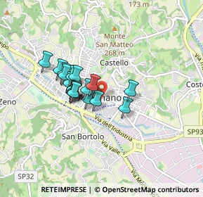 Mappa Via IV Martiri, 36071 Arzignano VI, Italia (0.61)