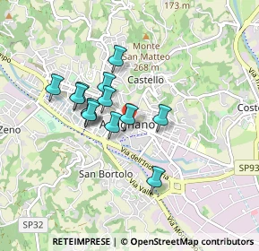 Mappa Via IV Martiri, 36071 Arzignano VI, Italia (0.67385)