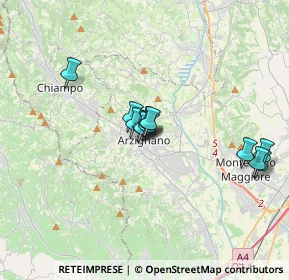 Mappa Via IV Martiri, 36071 Arzignano VI, Italia (2.66917)