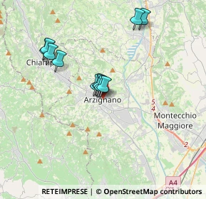 Mappa Via IV Martiri, 36071 Arzignano VI, Italia (3.05091)