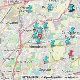 Mappa Via Giacomo Leopardi, 20090 Vimodrone MI, Italia (2.72235)