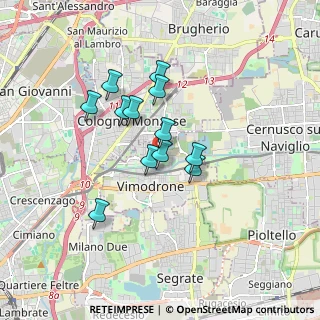 Mappa Via Giacomo Leopardi, 20090 Vimodrone MI, Italia (1.3275)