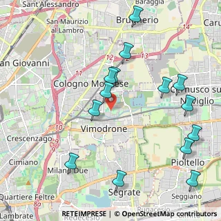 Mappa Via Giacomo Leopardi, 20090 Vimodrone MI, Italia (2.35286)
