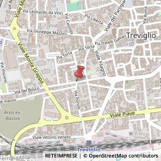 Mappa Via marconi guglielmo 1, 24047 Treviglio, Bergamo (Lombardia)