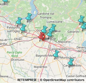 Mappa Via Castagna, 25125 Brescia BS, Italia (17.805)