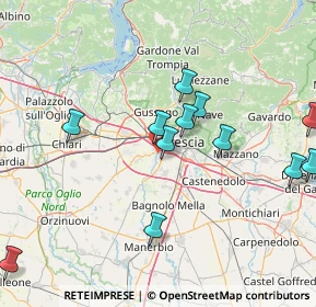 Mappa Via Castagna, 25125 Brescia BS, Italia (16.72)