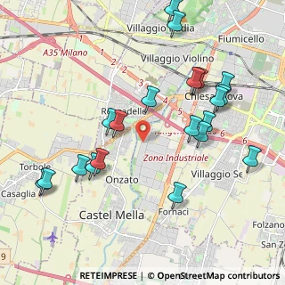 Mappa Via Castagna, 25125 Brescia BS, Italia (2.226)