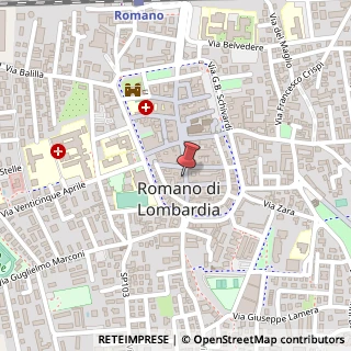 Mappa Via Antonio Tadini, 56, 24058 Romano di Lombardia, Bergamo (Lombardia)