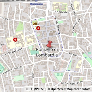 Mappa Via Tadini Antonio, 66, 24058 Romano di Lombardia, Bergamo (Lombardia)