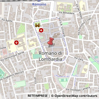 Mappa Via Antonio Tadini, 34C, 24058 Romano di Lombardia, Bergamo (Lombardia)