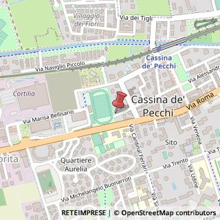Mappa Via Guglielmo Marconi, 38, 20060 Cassina de' Pecchi, Milano (Lombardia)