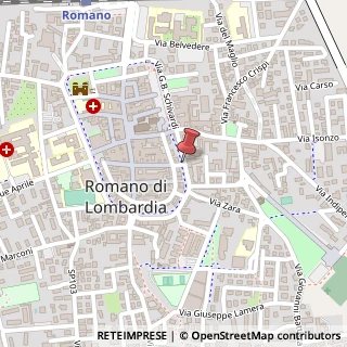 Mappa Via matteotti giacomo, 24058 Romano di Lombardia, Bergamo (Lombardia)