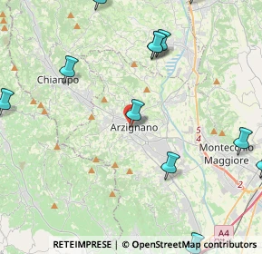 Mappa Animaliamicisrl2@libero.it, 36071 Arzignano VI, Italia (6.49529)