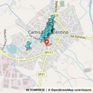 Mappa Via G. Garibaldi, 36043 Camisano Vicentino VI, Italia (0.311)