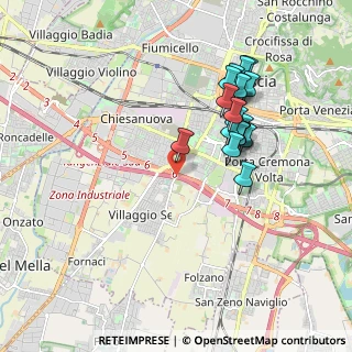 Mappa Via Flero, 25125 Brescia BS, Italia (1.788)