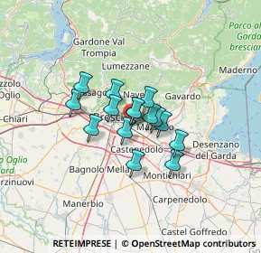 Mappa Via Guido Puletti, 25135 Brescia BS, Italia (7.82533)