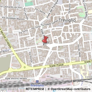 Mappa Via Guglielmo Marconi, 3, 24047 Treviglio, Bergamo (Lombardia)