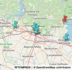 Mappa Via della Volta, 25142 Brescia BS, Italia (34.79824)