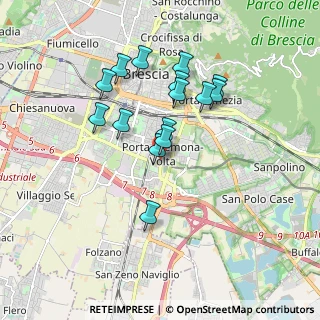 Mappa Via della Volta, 25142 Brescia BS, Italia (1.54467)