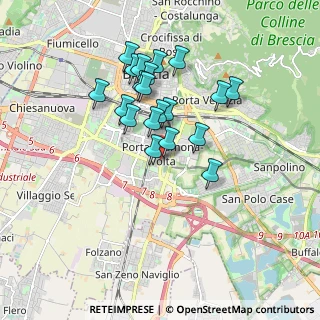 Mappa Via della Volta, 25142 Brescia BS, Italia (1.512)