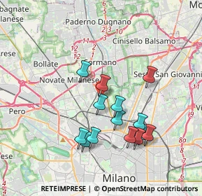 Mappa Via George Sand, 20161 Milano MI, Italia (3.37714)