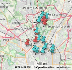 Mappa Via George Sand, 20161 Milano MI, Italia (3.175)