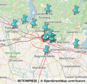 Mappa Via Guglielmo Ghislandi, 25122 Brescia BS, Italia (13.21083)