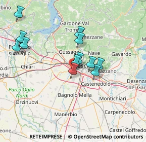 Mappa Via Guglielmo Ghislandi, 25122 Brescia BS, Italia (13.19167)