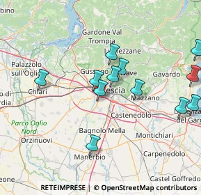 Mappa Via Gian Battista Cacciamali, 25125 Brescia BS, Italia (15.5175)