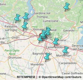 Mappa Via Gian Battista Cacciamali, 25125 Brescia BS, Italia (12.15083)