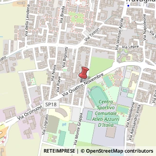 Mappa Via IV Novembre, 4A, 25039 Travagliato, Brescia (Lombardia)