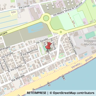 Mappa Via Olanda, 205, 30016 Jesolo, Venezia (Veneto)
