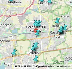Mappa Viale Assunta, 20063 Cernusco sul Naviglio MI, Italia (2.293)