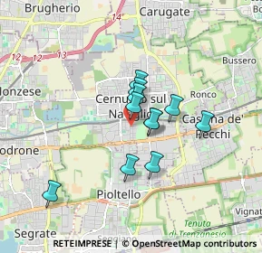 Mappa Viale Assunta, 20063 Cernusco sul Naviglio MI, Italia (1.20818)