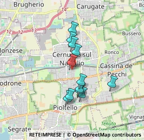Mappa Viale Assunta, 20063 Cernusco sul Naviglio MI, Italia (1.38583)