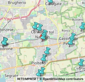 Mappa Viale Assunta, 20063 Cernusco sul Naviglio MI, Italia (2.57941)