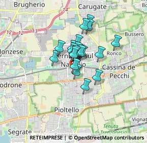 Mappa Viale Assunta, 20063 Cernusco sul Naviglio MI, Italia (1.0775)