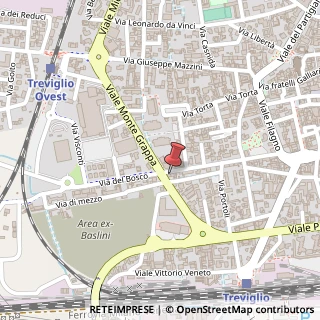 Mappa Via Guglielmo Marconi, 35, 24047 Treviglio, Bergamo (Lombardia)