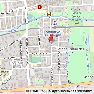 Mappa Viale Assunta, 32, 20063 Cernusco sul Naviglio, Milano (Lombardia)