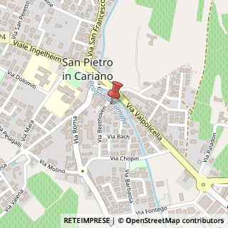 Mappa Via L. V. Beethoven, 3, 37029 San Pietro in Cariano, Verona (Veneto)