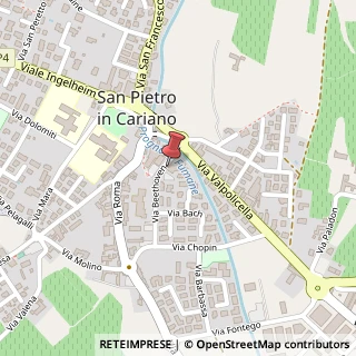 Mappa Via L. V. Beethoven, 3, 37029 San Pietro in Cariano, Verona (Veneto)